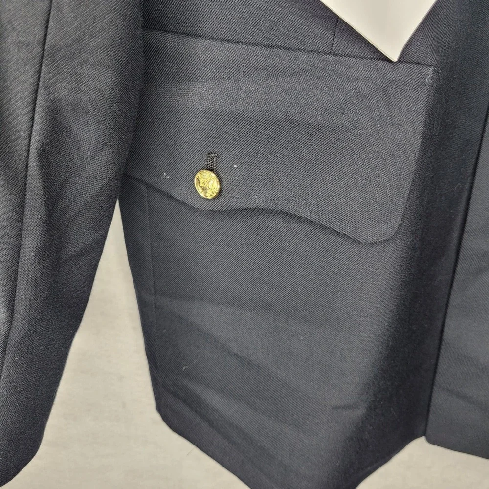 U.S. ARMY ASU MENS POLY/WOOL BLUE SHADE 450 DRESS JACKET SIZE 40RC DeRossi & Son